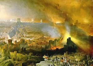 destruction of Jerusalem in 70 A.D.