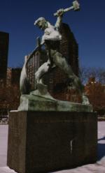 sculpture by Vuchetich