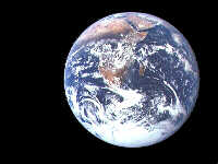 Earth in space