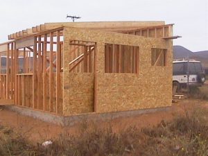 back wall on 2nd day