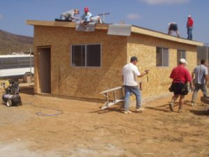 finishing the roof