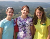 3 happy girls
