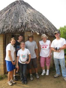African hut